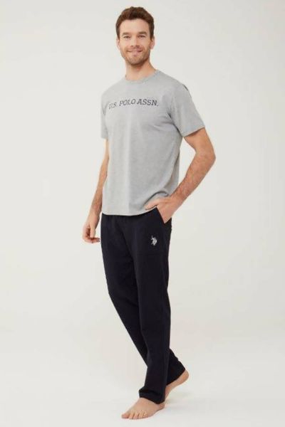 

Футболка мужская U.S. Polo ASSN 18465 серый меланж, Футболка мужская U.S. Polo ASSN 18465 серый меланж L