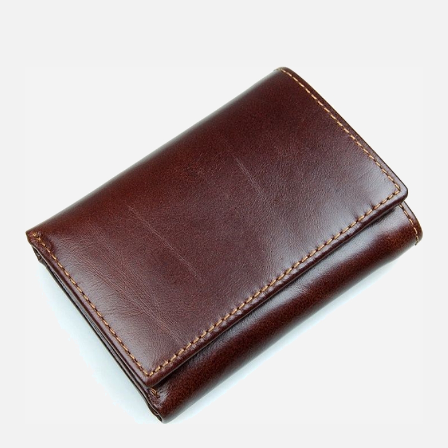 

Кошелек кожаный Vintage 14464 Коричневый