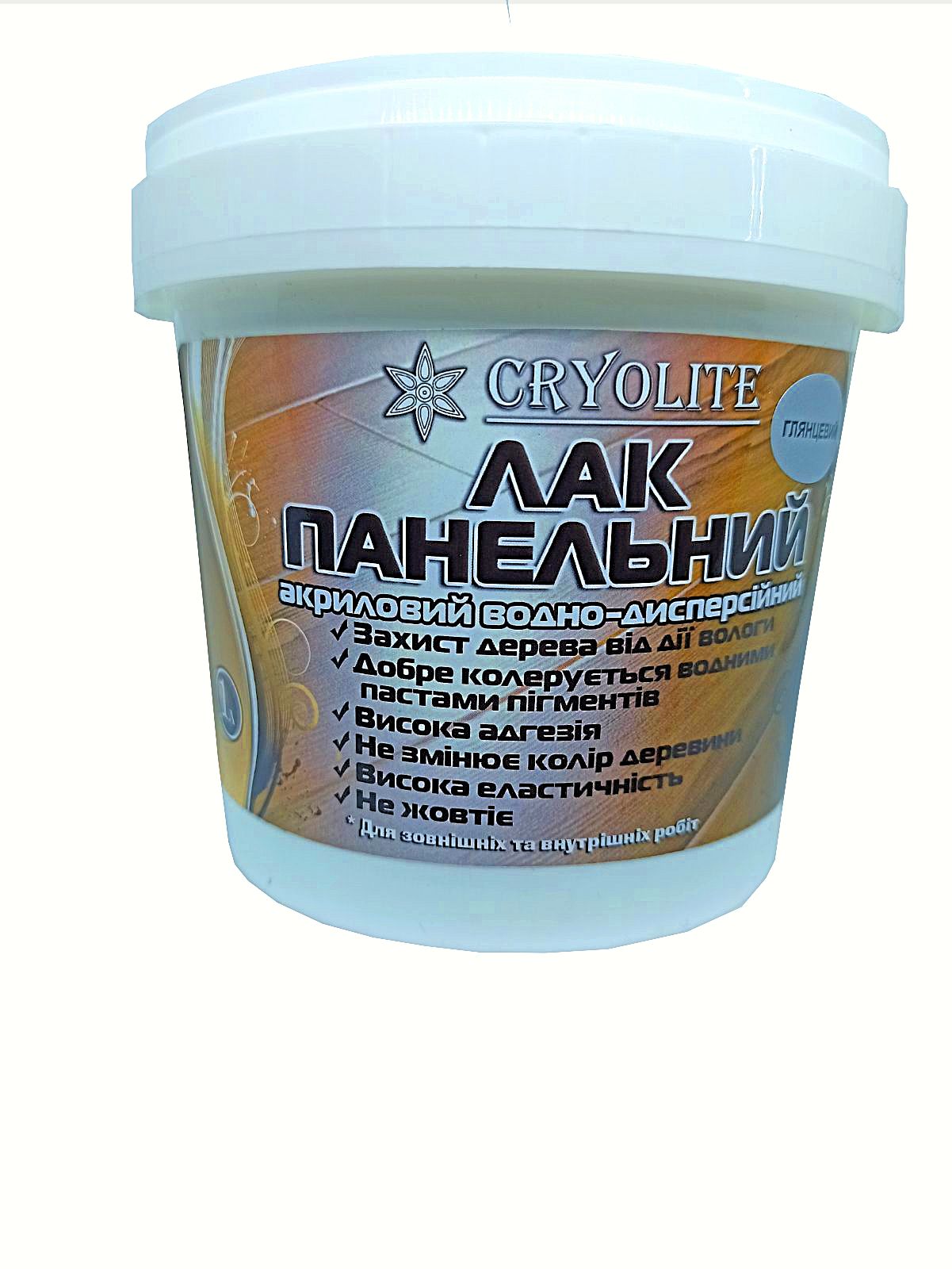 

Лак акриловий глянцевий Cryolite 10л