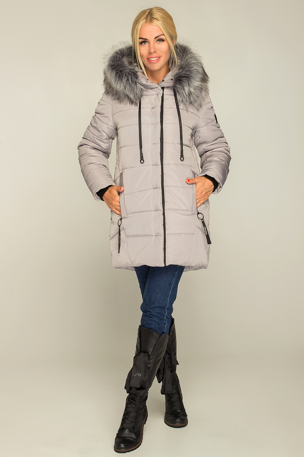 

Зимняя куртка Miorichi Simona  Серый (01039-gray-grey52, Зимняя куртка Miorichi Simona 52 Серый (01039-gray-grey52)