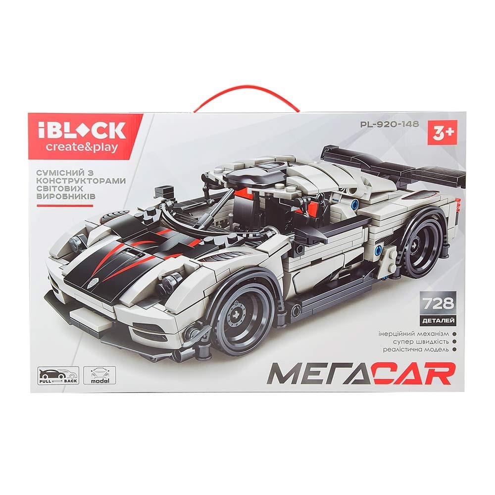 

Конструктор IBLOCK Гоночный Lamborghini (PL-920-148)