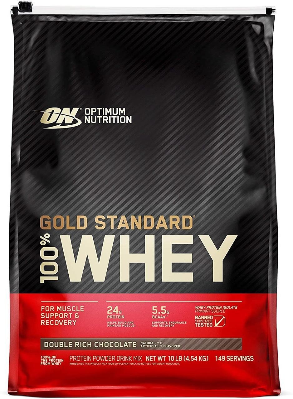 

Протеин Optimum Nutrition 100% Whey Gold Standard 4.54 кг Двойной шоколад