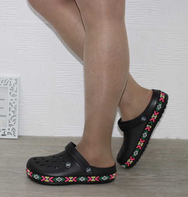

Женские кроксы Dago Style Roks-423 36 22.5см черный
