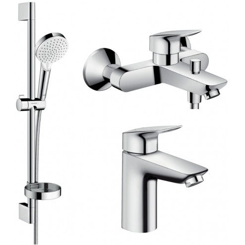 

Набор смесителей для душа Hansgrohe Logis 71100000+71400000+26553400