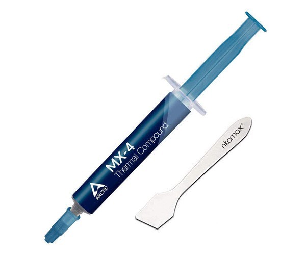 

Термопаста Arctic Cooling MX-4 4 гр 2020 серая ACTCP00031B