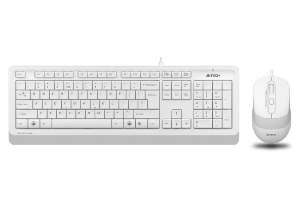 

Комплект A4Tech Fstyler Sleek Multimedia Comfort F1010 White