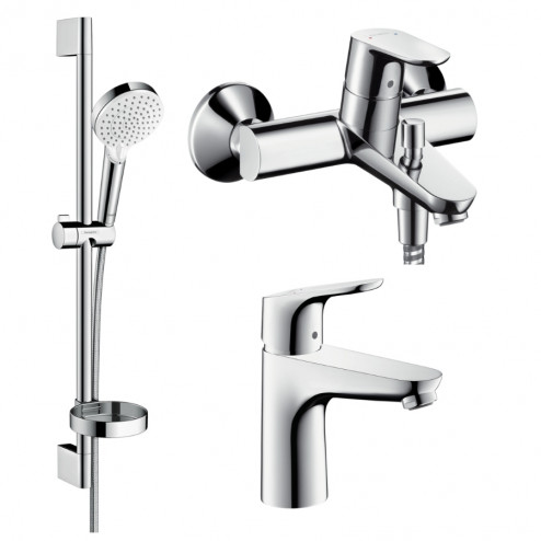 

Набор смесителей для ванны Hansgrohe Focus, 1092019 31607000+31940000+26553400