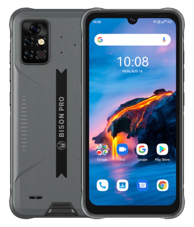 

Umidigi Bison Pro 8/128 Gb gray, 6.3", Helio G80, 3G, 4G, NFC