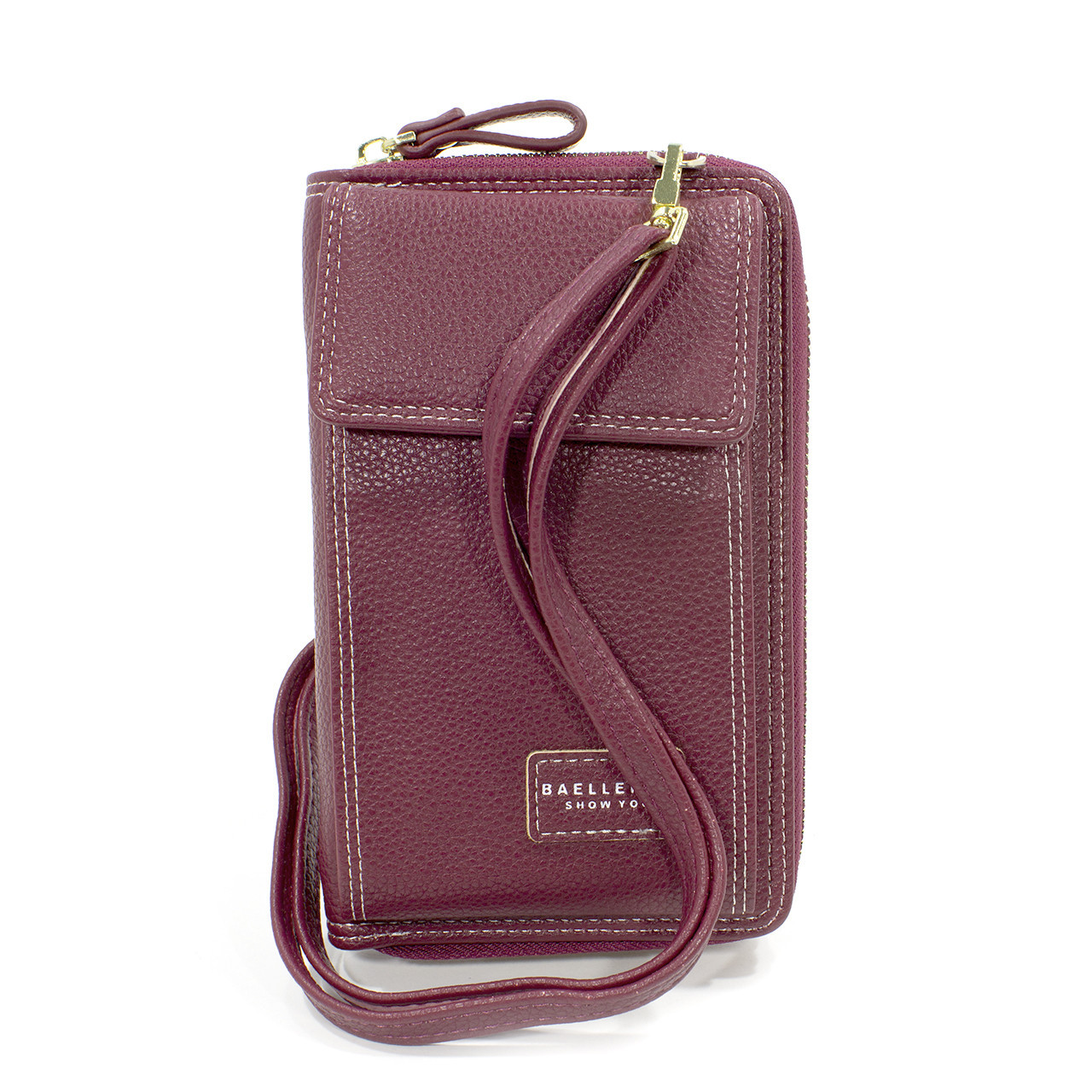 

Женский кошелек Baellerry N0105 Red горизонтальное+вертикальное расположение сумка-клатч для девушек (K/OPT2-4194-11995)