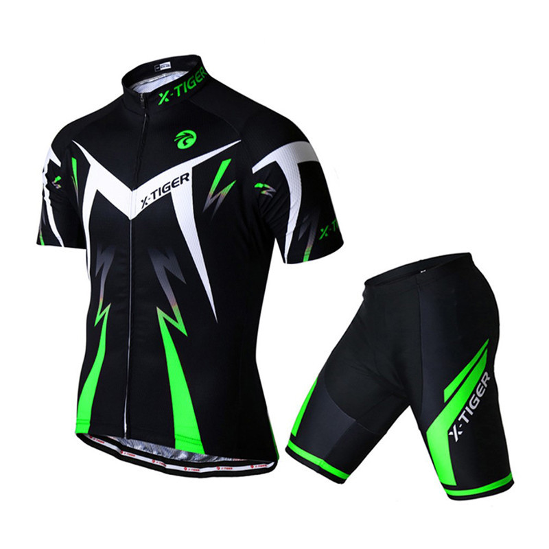 

Костюм вело X-Тiger XM-DT-01301 Green XXL футболка с коротким рукавом + шорты (K/OPT2-5122-17496)