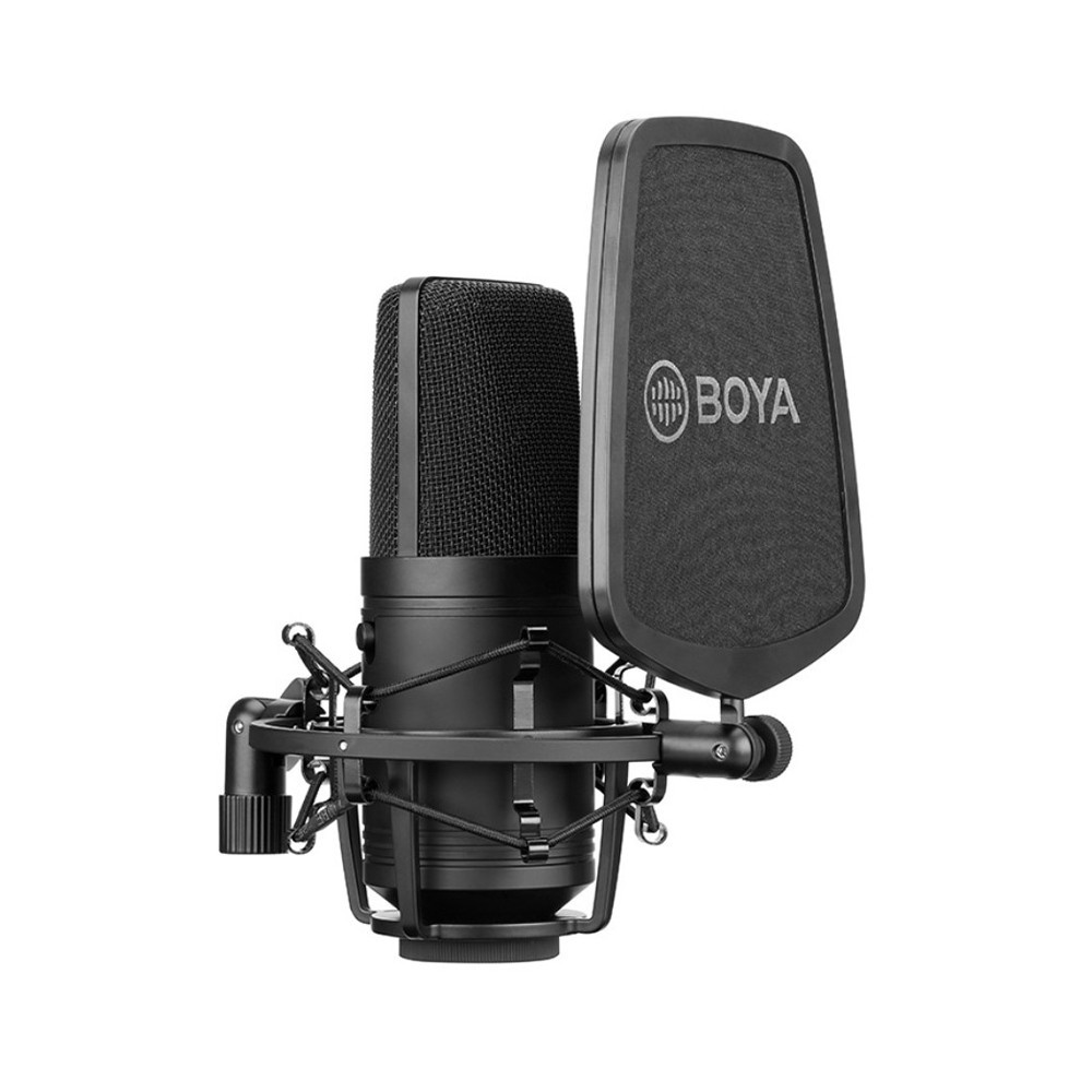 

Студийный микрофон BOYA BY-M1000 с большой диафрагмой 34мм всенаправленный конденсаторный (K/OPT2-4967-13591)