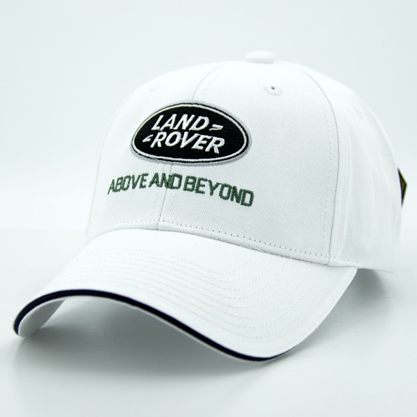 

Кепка с автомобильным логотипом Land Rover A191 Белая