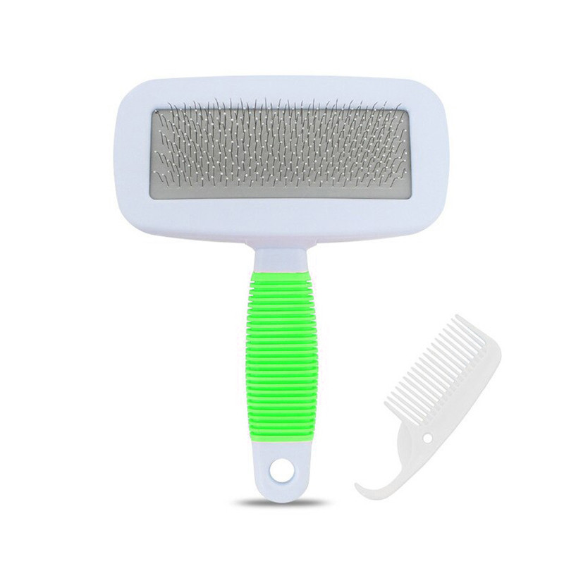 

Расческа для шерсти животных Taotaopets 094407 Green с гребнем (K/OPT2-5404-17613)