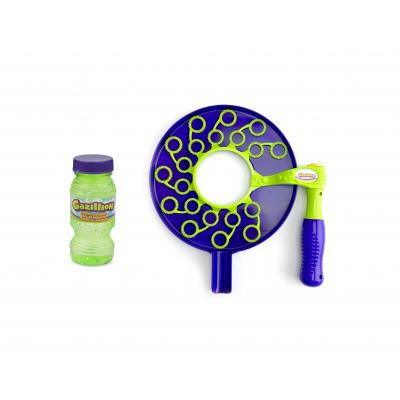 

Игровой набор Gazillion Набор мыльных пузырей кольцо с вращением, в наборе р-н 118мл (GZ36594)