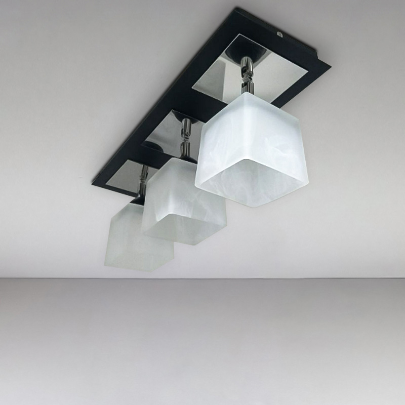 

Люстра стельова Light House SRS-16201/3 чорний