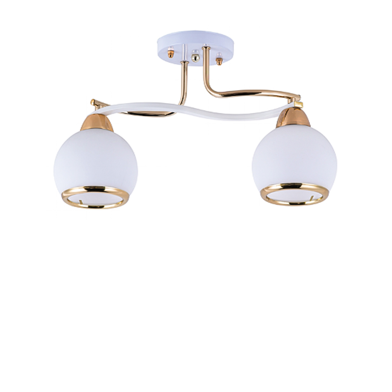 

Люстра стельова Light House SRS-16213/2 білий + золото