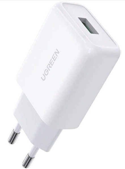 

Сетевое зарядное устройство Ugreen CD122 18W USB QC 3.0 Charger White (UGR-10133)