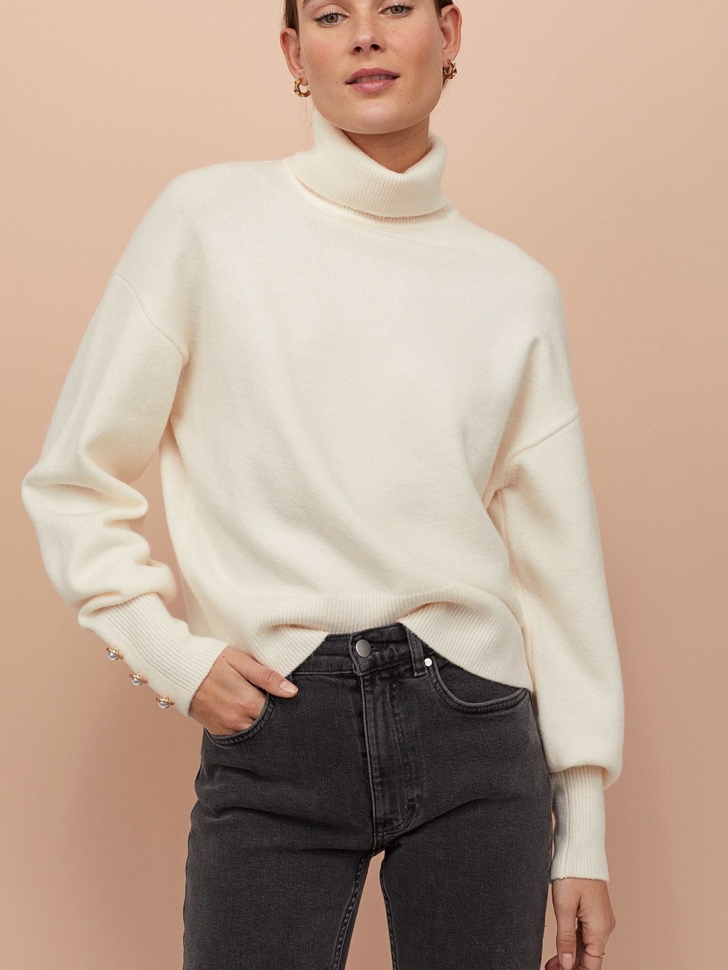 

Свитер H&M 0831211-011 S Молочный (СА2000001679418)