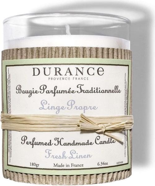 

Ароматическая свеча из натурального воска Durance Perfumed Handcraft Candle 180 г Свежее постельное белье