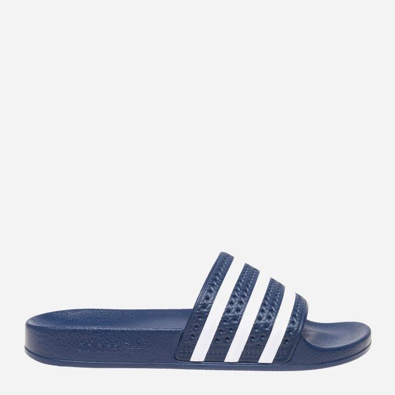 Акція на Чоловічі шльопанці для пляжу Adidas Adilette 288022 43.5 (9UK) 27.5 см Adiblu/White/Adiblu від Rozetka