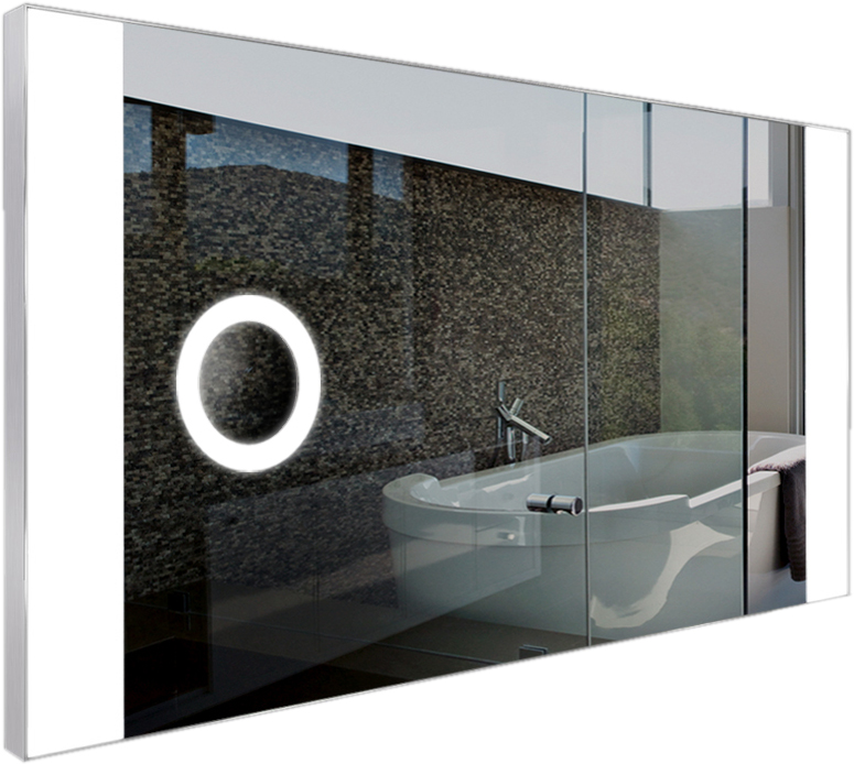 

Зеркало J-MIRROR Sabina 70x120 LED + линза с подсветкой + Bluetooth-акустика