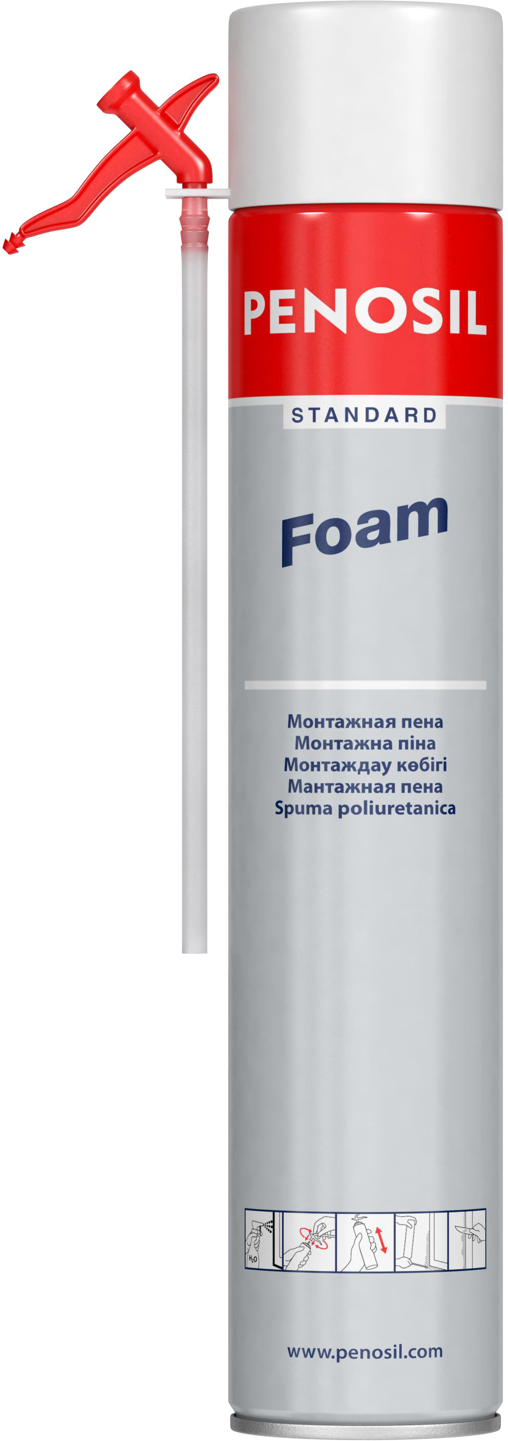 Монтажная пена Penosil Standard Foam 740 мл (A3780) – фото, отзывы ...