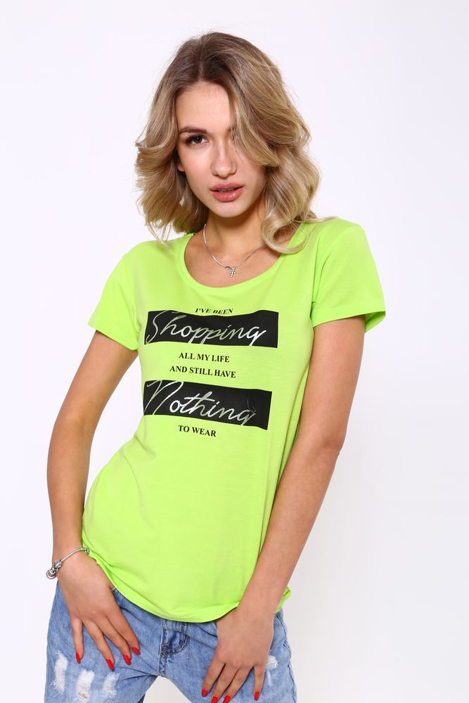 

Футболка AGER XS Салатовый 119R029