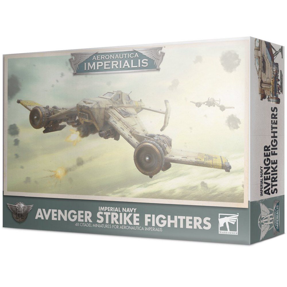 

Настольная игра Games Workshop AERONAUTICA IMPERIALIS A/I: IMPER. NAVY AVENGER STRIKE FIGHTERS (99121808006) (5011921133246)