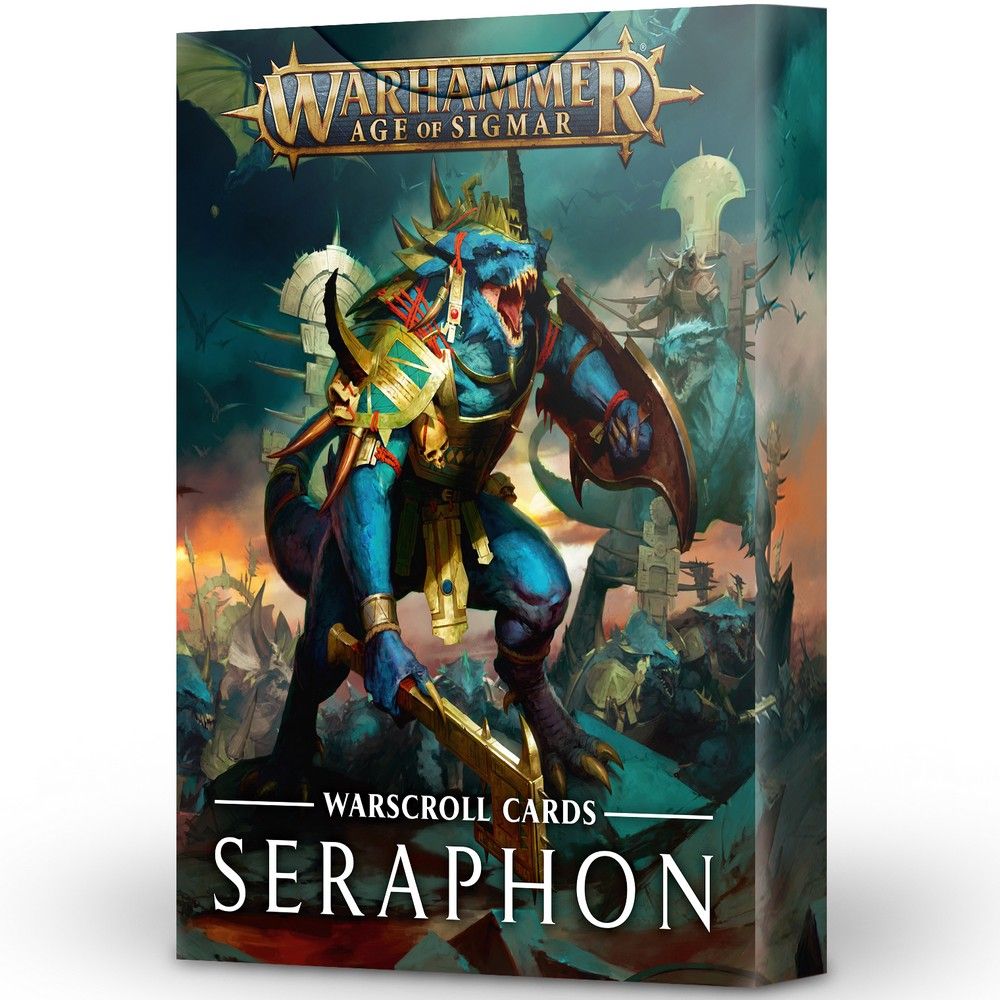 

Настольная игра Games Workshop Warhammer Age Of Sigmar WARSCROLL CARDS: SERAPHON (ENGLISH) (60220208002) (5011921127771)