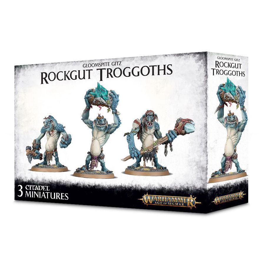 

Настольная игра Games Workshop Warhammer Age Of Sigmar GLOOMSPITE GITZ ROCKGUT TROGGOTHS (99120209049) (5011921112227)