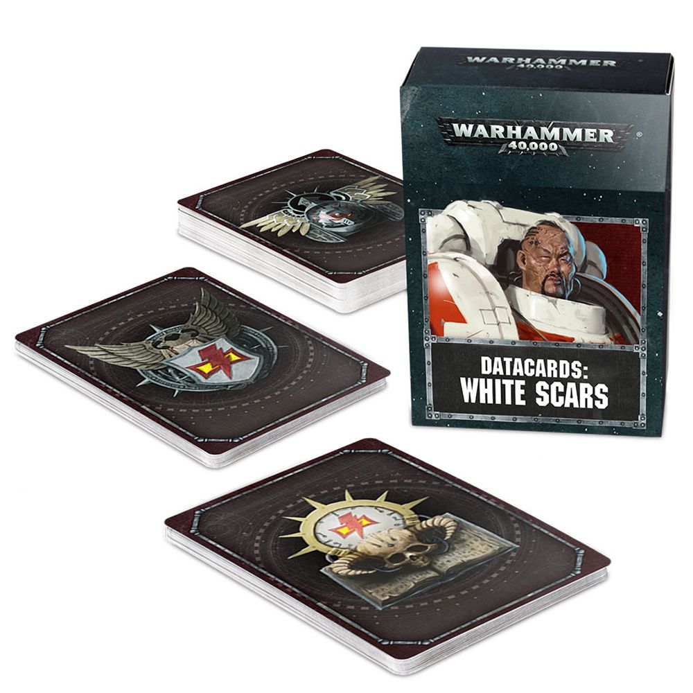 

Карты Games Workshop Warhammer 40000 DATACARDS: WHITE SCARS (ENGLISH) (60220101015) (5011921125135)