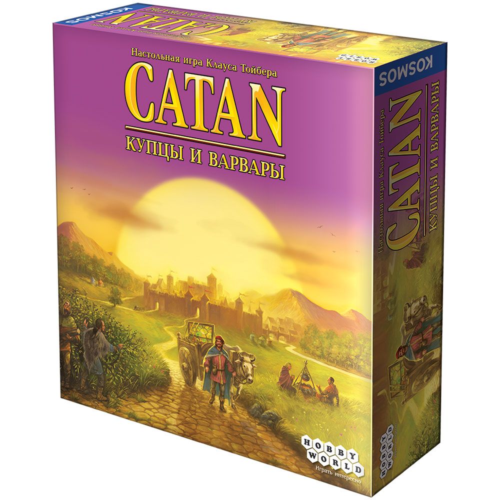 

Настольная игра Hobby World Колонизаторы. Купцы и варвары (3-е рус. изд. CATAN) (181901) (4620011819017)