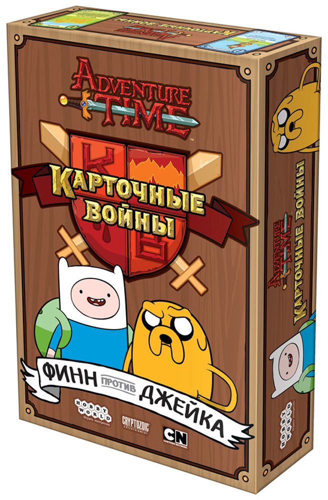 

Настольная игра Hobby World Время приключений: Карточные войны. Финн против Джейка (1618) (4620011816184)