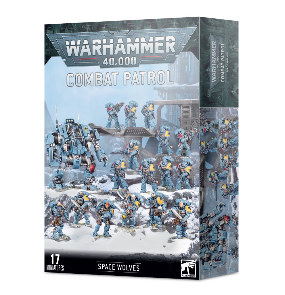 

Настольная игра Games Workshop Warhammer 40000 COMBAT PATROL: SPACE WOLVES (99120101332) (5011921143078)
