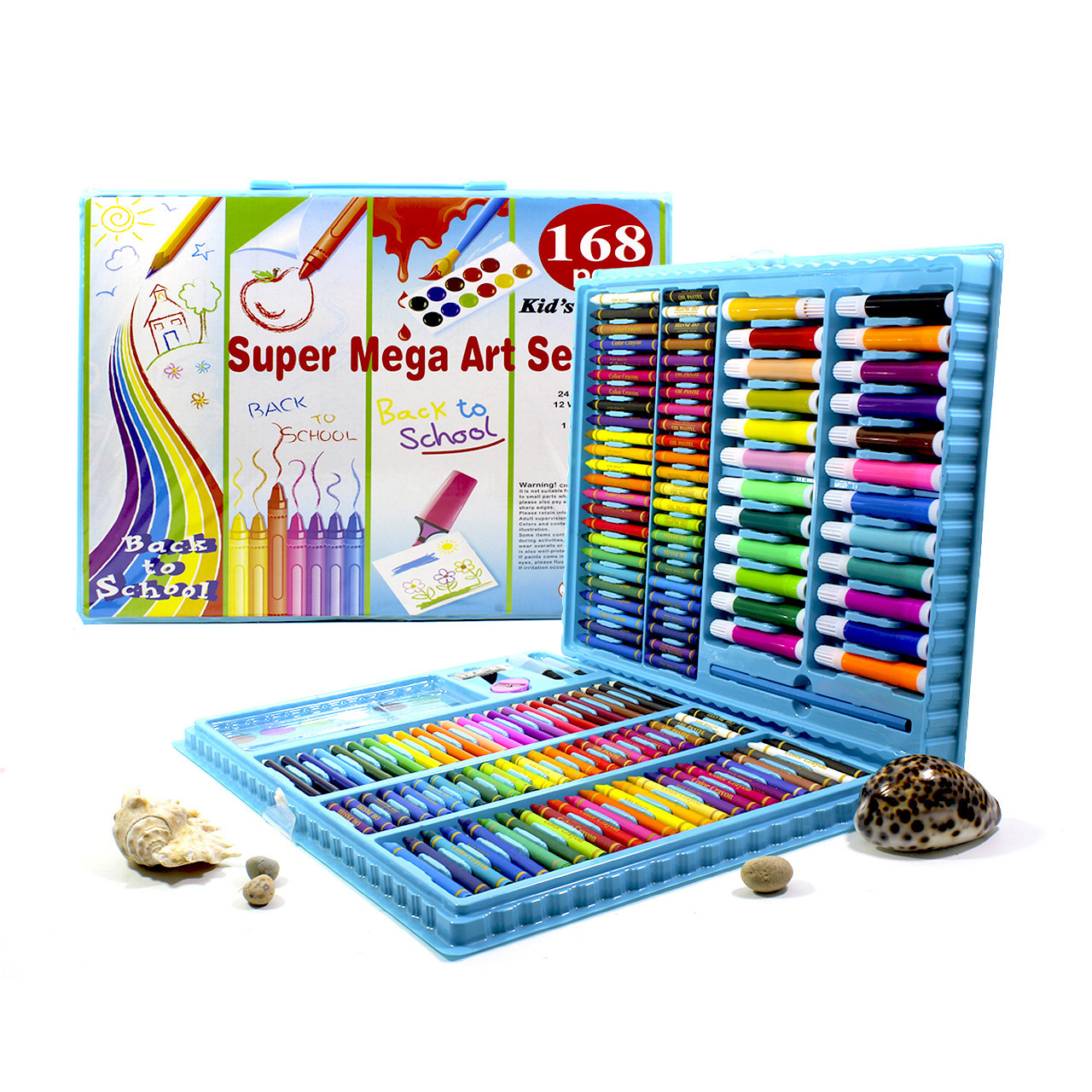 

Набор для рисования Super Mega Art Set 168 предметов Blue (K/OPT2-3962-11380)