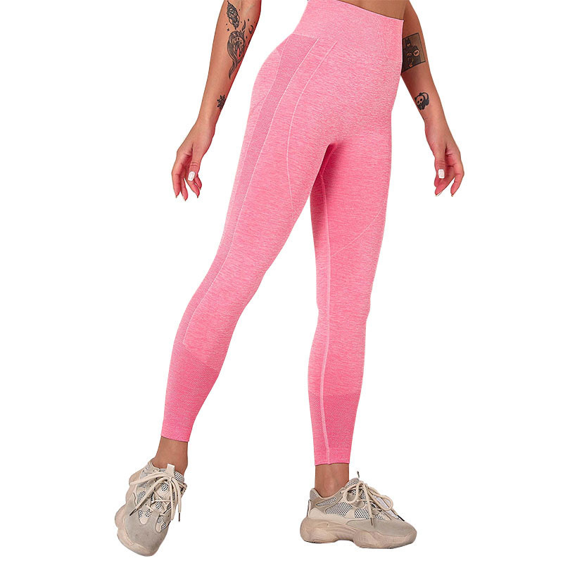 

Лосины женские Lesko 9187 Pink L с высокой посадкой корректирующие фигуру спортивные (K/OPT2-6879-23963)