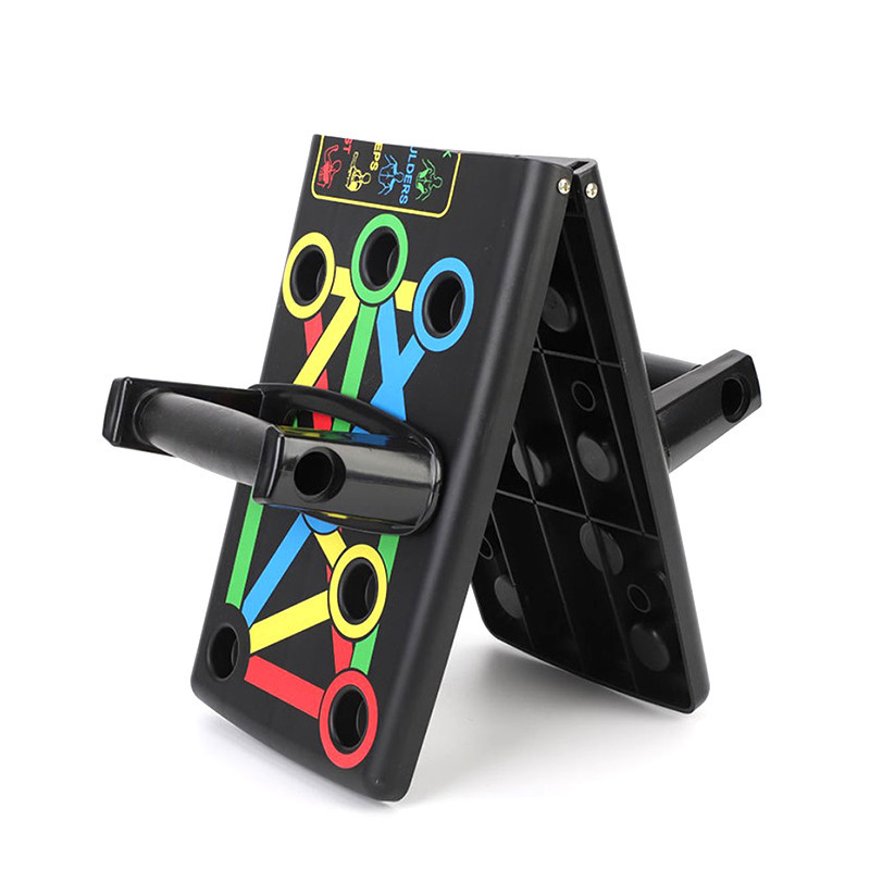 

Складная платформа для отжиманий Push Up Rack Board MJ-040 Black доска упор от пола тренажер для пресса (K/OPT2-4813-13811)