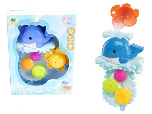 

Игрушка фонтанчик для ванной "Кит" 8805
