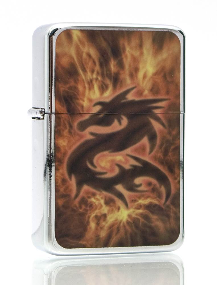 

Зажигалка бензиновая Flames в Подарочной упаковке