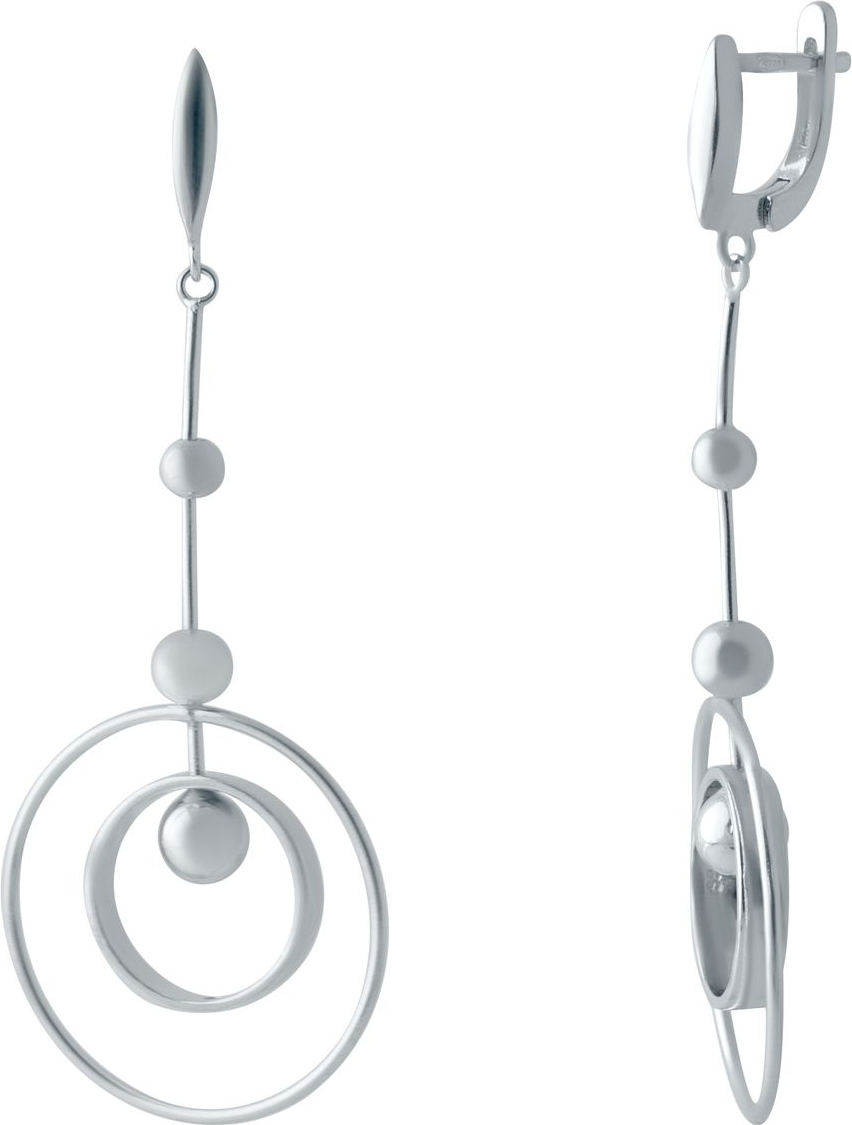 

Серебряные серьги SilverBreeze без камней