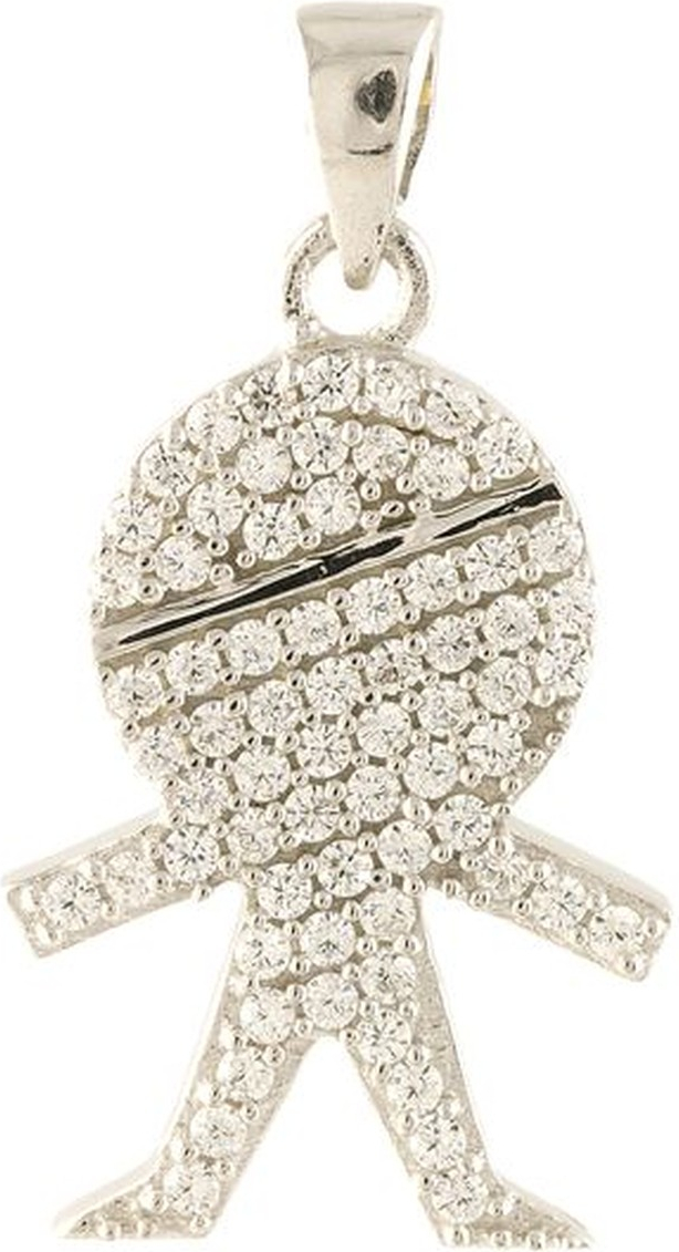

Серебряная подвеска SilverBreeze с фианитами