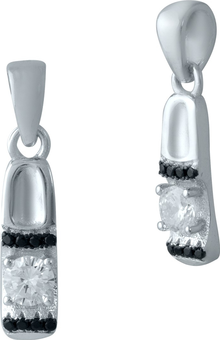 

Серебряная подвеска SilverBreeze с фианитами