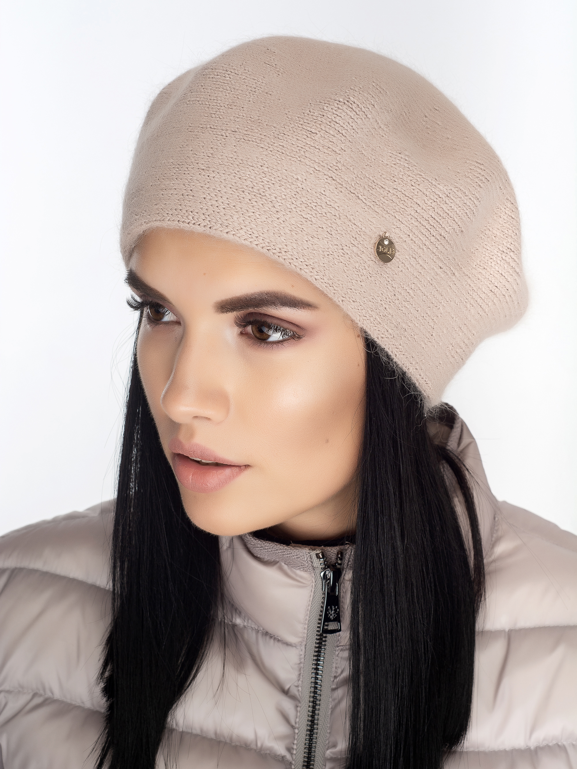 

Берет Leks Ландыш 55-58 Бежевый