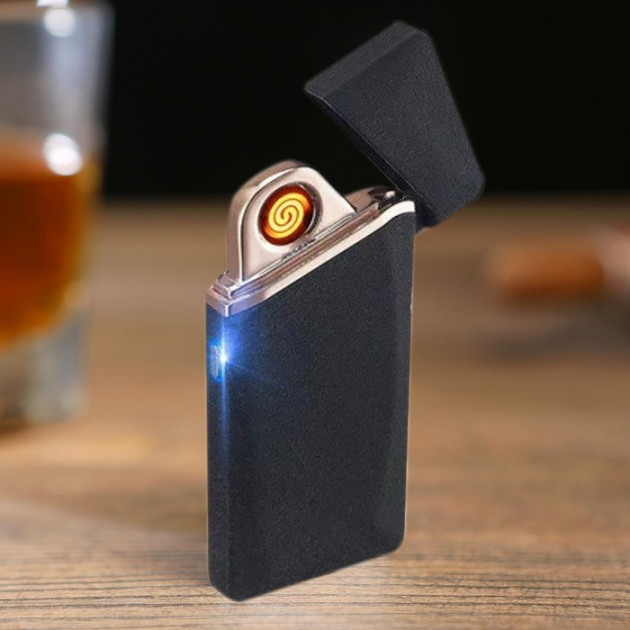 

Спиральная электрическая USB зажигалка UKC ZС 110 в комплекте шнур для зарядки