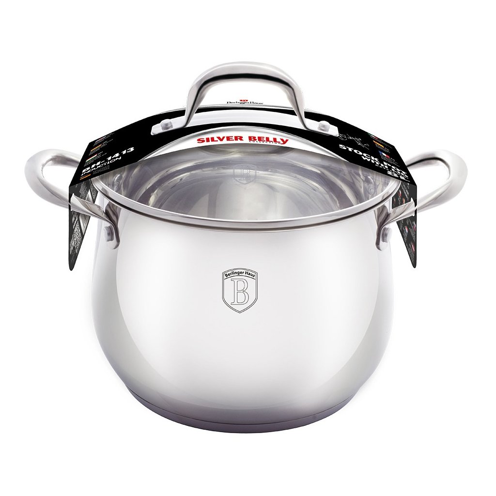 

Каструля (BH-1410) Berlinger Haus Silver Belly Collection 3,3 л