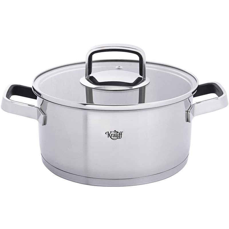 

Каструля з кришкою (K-26-188-115) Krauff Moderne Schwarz 3,0 л