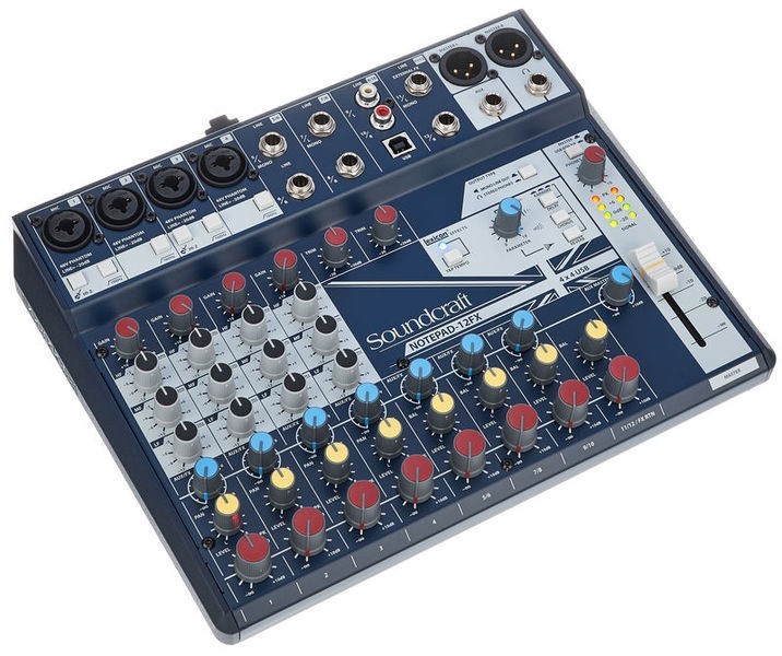 

Микшерний пульт Soundcraft Notepad 12FX