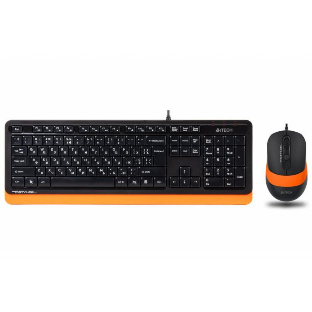 

Комплект A4Tech F1010 Orange
