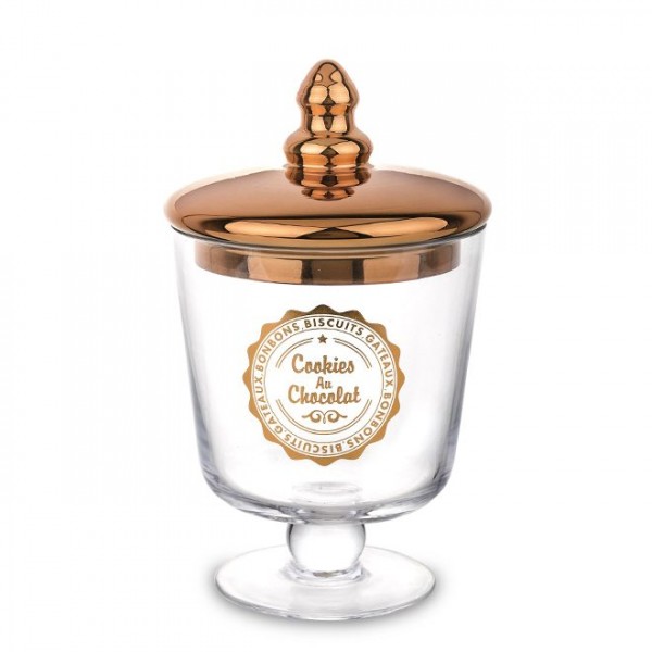 

Емкость стеклянная на ножке с крышкой Flora 34115