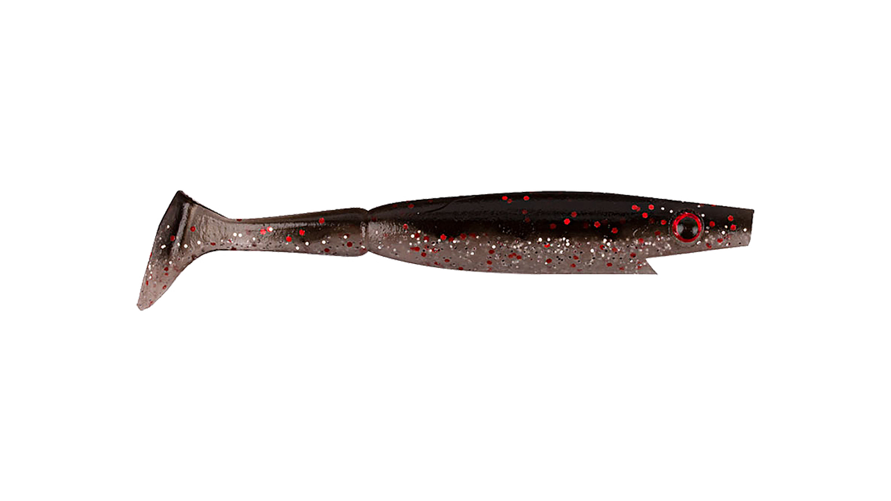 

Силиконовая приманка Strike Pro Piglet Shad 10, 100 мм, 7 гр, цвет: Vimpire, (уп./6шт.), (SP-172E#119) (121131)